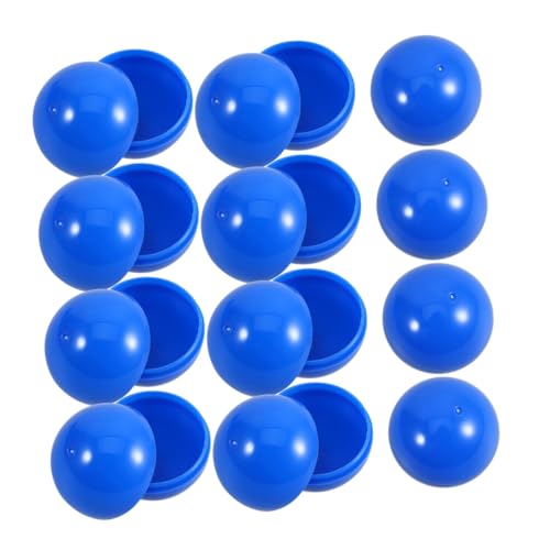 OSOLADY 25 Stück Teiliges PVC Bälle Transparente Offene Raffle Bälle zum Befüllen Wiederverwendbare Kunststoff Kugeln für Partyspiele Gewinnspiele und Veranstaltungsspielbedarf von OSOLADY