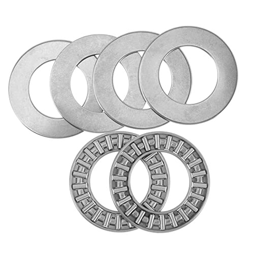 OSOLADY 2Sätze Nadelrollenlager Innendurchmesser Außendurchmesser Ultra Dünne Schubnadellager für Niedrige Reibung Hohe Temperaturbeständigkeit OSOLADY 2Sätze Nadelrollenlager Innendurchmesser Außendurchmesser Ultra Dünne Schubnadellager für Niedrige Reibung Hohe Temperaturbeständigkeit von OSOLADY