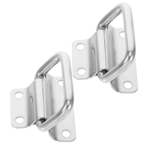 OSOLADY 2Stücke Faltbare Metallgriffe aus Tragbarer Werkzeugkasten Griff Klappbarer Schrankgriff für Möbel und Verpackungen Einfache Installation Modern und Platzsparend OSOLADY 2Stücke Faltbare Metallgriffe aus Tragbarer Werkzeugkasten Griff Klappbarer Schrankgriff für Möbel und Verpackungen Einfache Installation Modern und Platzsparend von OSOLADY