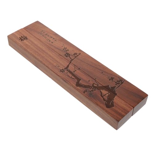 OSOLADY 2Stücke Kalligraphie Papiergewichte Holz Traditionelle Chinesische Kunstwerkzeuge für Schreibtisch für Kalligraphie und Zeichnungsprojekte Langlebig von OSOLADY