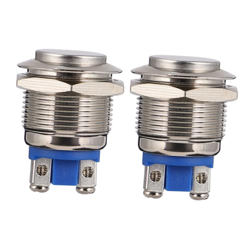 OSOLADY 2Stücke Metall Push für Elektroschaltungen für Starter Relais Haushaltsgeräte OSOLADY 2Stücke Metall Push für Elektroschaltungen für Starter Relais Haushaltsgeräte von OSOLADY
