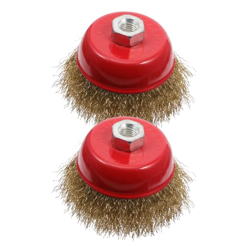 OSOLADY 2Stücke Teilige Drahtbürsten Radsatz für Bohraufsätzen Cup Brush aus Hochfestem für Oberflächenbearbeitung OSOLADY 2Stücke Teilige Drahtbürsten Radsatz für Bohraufsätzen Cup Brush aus Hochfestem für Oberflächenbearbeitung von OSOLADY