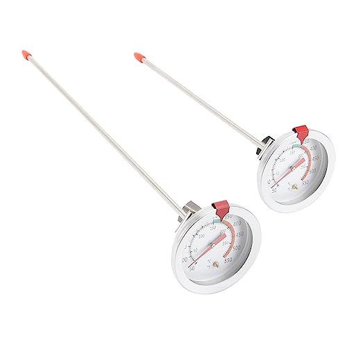 OSOLADY 2Stücke Temperaturmesser mit Clip Frittier Küchenthermometer für Präzise Messungen für Fleisch Grill OSOLADY 2Stücke Temperaturmesser mit Clip Frittier Küchenthermometer für Präzise Messungen für Fleisch Grill von OSOLADY