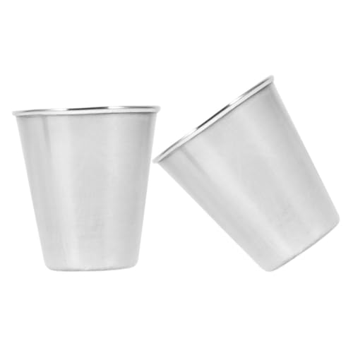 OSOLADY 2Stücke Trinkbecher Metallbecher für Saft Wasser Cocktails für Camping Leicht zu Reinigen Kompakt OSOLADY 2Stücke Trinkbecher Metallbecher für Saft Wasser Cocktails für Camping Leicht zu Reinigen Kompakt von OSOLADY