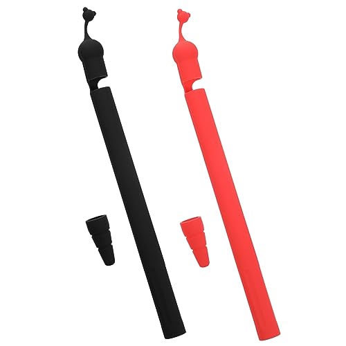 OSOLADY 2st Stiftetui Aus Silikon Stylus Bleistift Stiftschutz Bleistiftabdeckung Bleistift Anti-Verlust-hülle Stifthüllenabdeckung Bleistift- Hülle Für Federmäppchen Kieselgel OSOLADY 2st Stiftetui Aus Silikon Stylus Bleistift Stiftschutz Bleistiftabdeckung Bleistift Anti-Verlust-hülle Stifthüllenabdeckung Bleistift- Hülle Für Federmäppchen Kieselgel von OSOLADY
