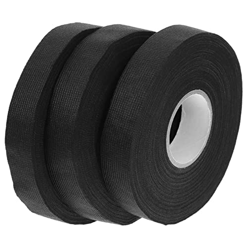 OSOLADY 3 Rollen Klebeband Für Kabelbäume in Der Automobilindustrie Kabelbaumwickelband Hitzebeständiges Band Selbstklebeband Für Audio Drahtwickelband Black Flanell OSOLADY 3 Rollen Klebeband Für Kabelbäume in Der Automobilindustrie Kabelbaumwickelband Hitzebeständiges Band Selbstklebeband Für Audio Drahtwickelband Black Flanell von OSOLADY