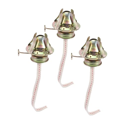 OSOLADY 3 STK Retro-Petroleumlampenhalter Einmachglas Lampe Ghee Dochte Petroleumlampenöl Einmachglas-Lampen-Set Öllampenbrenner Kerosin-Kraftstoff Öl Lampenöl galvanisierte Farbe OSOLADY 3 STK Retro-Petroleumlampenhalter Einmachglas Lampe Ghee Dochte Petroleumlampenöl Einmachglas-Lampen-Set Öllampenbrenner Kerosin-Kraftstoff Öl Lampenöl galvanisierte Farbe von OSOLADY