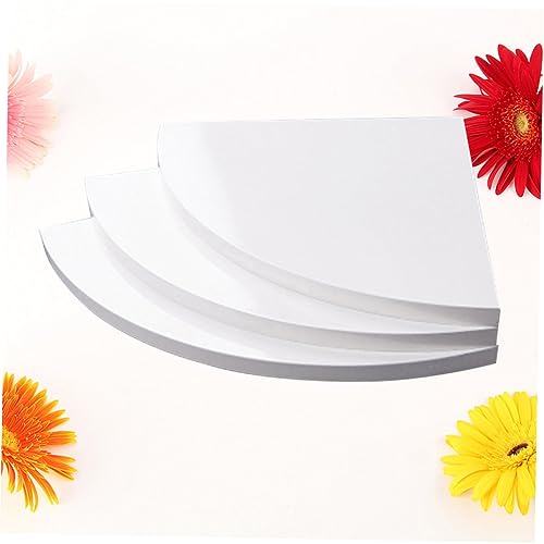 OSOLADY 3 STÜCKE Runde Wandhängende Eckregale Teiliges Set aus Hochwertigem Verbundmaterial für Schlafzimmer Büro und Zuhause Praktische Wandmontage zur Effektiven Raumausnutzung und OSOLADY 3 STÜCKE Runde Wandhängende Eckregale Teiliges Set aus Hochwertigem Verbundmaterial für Schlafzimmer Büro und Zuhause Praktische Wandmontage zur Effektiven Raumausnutzung und von OSOLADY