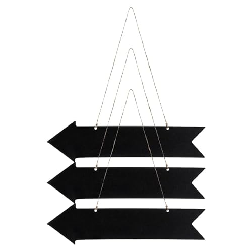 OSOLADY 3 Stück Hölzerne Tafelpfeile Zum Aufhängen, Tafelschilder, Party-wegweiser, Wanddekoration, Diy-nachrichtentafel Für Hochzeiten, Partys von OSOLADY
