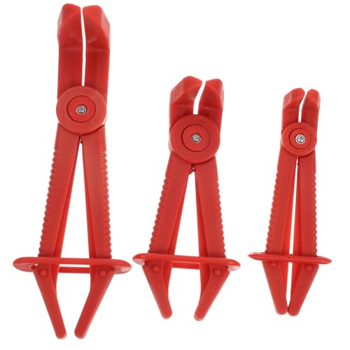 OSOLADY 3 Stück Ölrohr-Schneidzange Rechts rostfrei Prise Crimpklemmen Klemmzange schlauchschellenzange schlauchklemmenzangen set Rohrklemmenzange Plastikschlauchklemme Schlauchzange rot OSOLADY 3 Stück Ölrohr-Schneidzange Rechts rostfrei Prise Crimpklemmen Klemmzange schlauchschellenzange schlauchklemmenzangen set Rohrklemmenzange Plastikschlauchklemme Schlauchzange rot von OSOLADY