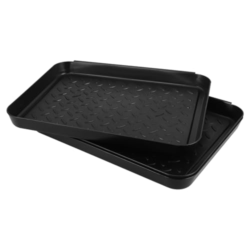 OSOLADY 3 Stück Schuhabtropfschale wasserdichte rutschfeste Kunststoff Boot Tray für Eingangsbereich Große Schuhablage für Nasse Schuhe und Stiefel Langlebige Schuhmatte für Innen und OSOLADY 3 Stück Schuhabtropfschale wasserdichte rutschfeste Kunststoff Boot Tray für Eingangsbereich Große Schuhablage für Nasse Schuhe und Stiefel Langlebige Schuhmatte für Innen und von OSOLADY