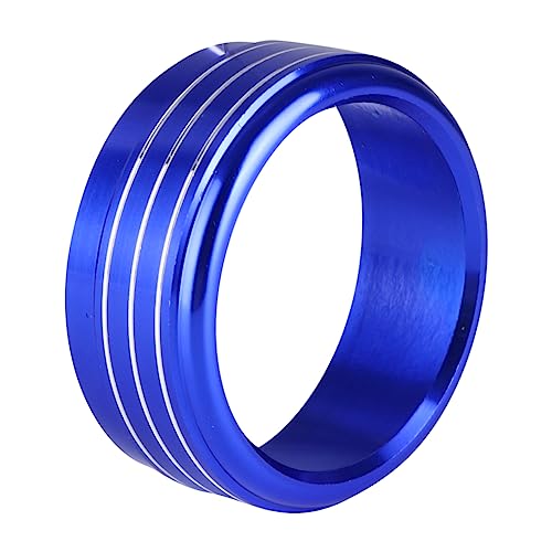 OSOLADY 3 Stück Zierring des Klimaanlagenknopfes Klimaknopf Kühlung Knopfabdeckung Knopfringe für Klimaanlage Klimaanlagenknopf unter Abdeckungen Aluminiumlegierung Blue OSOLADY 3 Stück Zierring des Klimaanlagenknopfes Klimaknopf Kühlung Knopfabdeckung Knopfringe für Klimaanlage Klimaanlagenknopf unter Abdeckungen Aluminiumlegierung Blue von OSOLADY