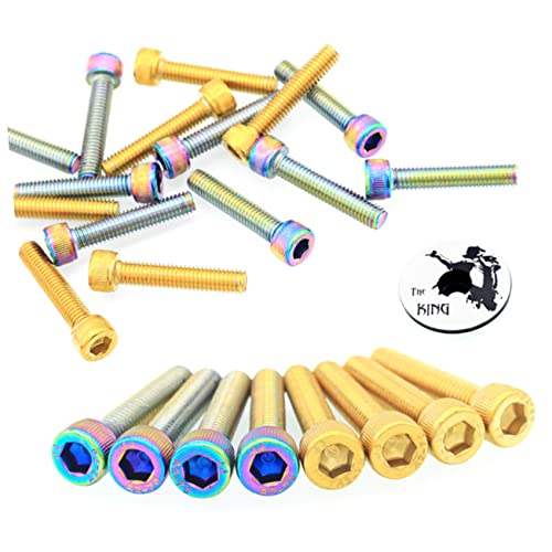 OSOLADY 3 Stücke Headset Schraube Bike Fixed Kit Zubehör Berg Abdeckung Teile Stand Schrauben Schrauben Fahrräder Goldene OSOLADY 3 Stücke Headset Schraube Bike Fixed Kit Zubehör Berg Abdeckung Teile Stand Schrauben Schrauben Fahrräder Goldene von OSOLADY