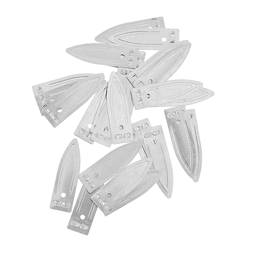 OSOLADY 30 Stück Fruchtbatteriematerial Stiftelektrodenmaterialien Elektrodenstreifen aus Zink Versuchsmaterial für Fruchtbatterien Metall Silver OSOLADY 30 Stück Fruchtbatteriematerial Stiftelektrodenmaterialien Elektrodenstreifen aus Zink Versuchsmaterial für Fruchtbatterien Metall Silver von OSOLADY
