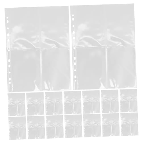 OSOLADY 30stücke Sammelkarten-aufbewahrungsseiten Spielkarten-schutzhüllen Baseball-kartenhüllen Transparente Taschen Ordner Schutz Für Fotos Und Sammelkarten OSOLADY 30stücke Sammelkarten-aufbewahrungsseiten Spielkarten-schutzhüllen Baseball-kartenhüllen Transparente Taschen Ordner Schutz Für Fotos Und Sammelkarten von OSOLADY