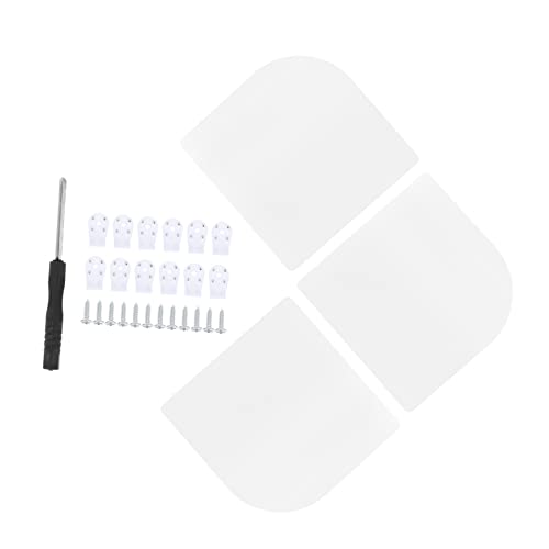OSOLADY 3Stücke Eckregal aus Teiliges Wandmontiertes Regal für Badezimmer und Wohnzimmer Stilvolle Aufbewahrungslösung für Kreative Wanddekoration Pflegeleicht OSOLADY 3Stücke Eckregal aus Teiliges Wandmontiertes Regal für Badezimmer und Wohnzimmer Stilvolle Aufbewahrungslösung für Kreative Wanddekoration Pflegeleicht von OSOLADY