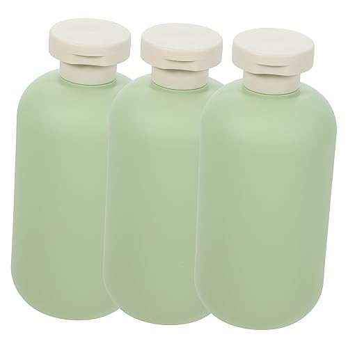 OSOLADY 3Stücke Leere Shampoo Flasche Praktische Kunststoffbehälter Für Duschgel Körperlotion Für Zuhause Hotel Schlafsaal Hochwertiges Sicheres OSOLADY 3Stücke Leere Shampoo Flasche Praktische Kunststoffbehälter Für Duschgel Körperlotion Für Zuhause Hotel Schlafsaal Hochwertiges Sicheres von OSOLADY
