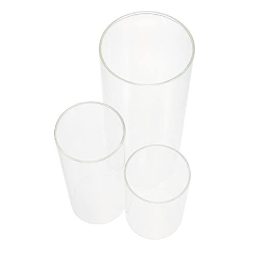 OSOLADY 3Stücke Teiliges Klare Glaszylinder Vase für Sukkulenten und Blumenarrangements Transparentes Pflanzgefäß für Dekoration und Hochzeit Höhe für Zuhause und Büro OSOLADY 3Stücke Teiliges Klare Glaszylinder Vase für Sukkulenten und Blumenarrangements Transparentes Pflanzgefäß für Dekoration und Hochzeit Höhe für Zuhause und Büro von OSOLADY