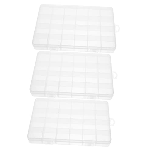 OSOLADY 3Stücke Teiliges Tragbares Angelgeräte Organizer Fächer Transparente Aufbewahrungsbox für Haken und Köder für Angeln im Freien Sicher Transportieren OSOLADY 3Stücke Teiliges Tragbares Angelgeräte Organizer Fächer Transparente Aufbewahrungsbox für Haken und Köder für Angeln im Freien Sicher Transportieren von OSOLADY