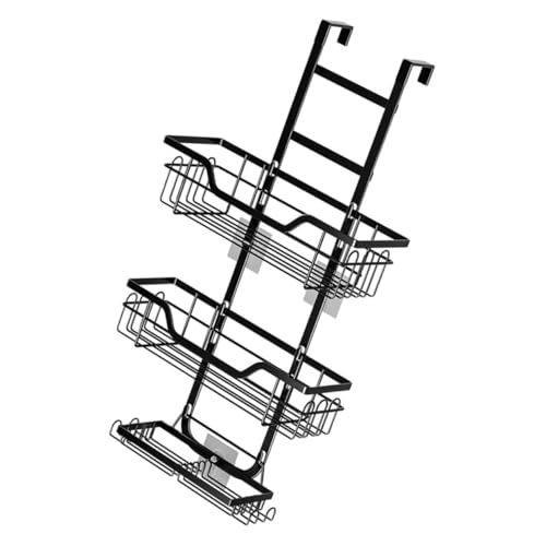 OSOLADY 3Stufe Badezimmer Organizer Tür Stufig Wandmontage Metallablage für Duschutensilien Platzsparend Stabil und Vielseitig Einsetzbar für Kleine Räume und Verschiedene OSOLADY 3Stufe Badezimmer Organizer Tür Stufig Wandmontage Metallablage für Duschutensilien Platzsparend Stabil und Vielseitig Einsetzbar für Kleine Räume und Verschiedene von OSOLADY
