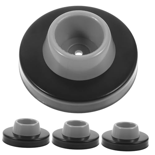 OSOLADY 4 Stück Anti-kollisions-türstopper Block Stoppt Schutz Beschützer Für Tür Stoßstange Black Rostfreier Stahl OSOLADY 4 Stück Anti-kollisions-türstopper Block Stoppt Schutz Beschützer Für Tür Stoßstange Black Rostfreier Stahl von OSOLADY