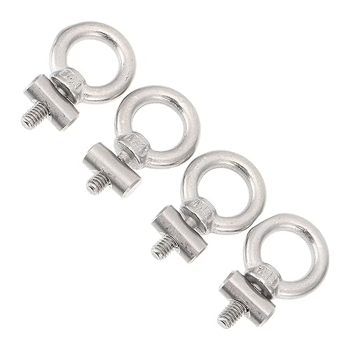 OSOLADY 4 Stück Augenmutter Robuste Aufhängeringe für Industrie und Handwerk Einfache Installation ohne Werkzeug Hohe Tragfähigkeit für Dekorationen und Pflanzenstützen OSOLADY 4 Stück Augenmutter Robuste Aufhängeringe für Industrie und Handwerk Einfache Installation ohne Werkzeug Hohe Tragfähigkeit für Dekorationen und Pflanzenstützen von OSOLADY