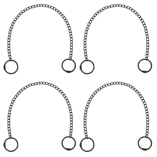OSOLADY Ketten-set Zum Aufhängen Von Vogelhäuschen 4-teilig Schwarze Metallkette Zur Wandmontage Laternen OSOLADY Ketten-set Zum Aufhängen Von Vogelhäuschen 4-teilig Schwarze Metallkette Zur Wandmontage Laternen von OSOLADY