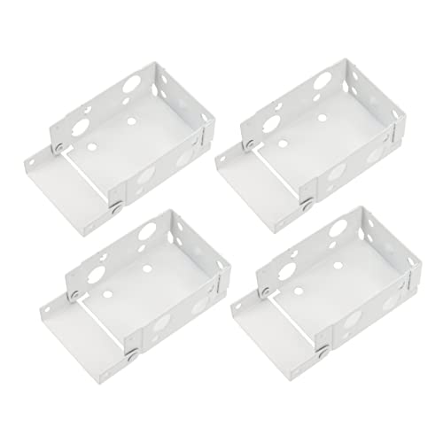 OSOLADY 4 Stück Jalousien Halterungen für Einfache Installation von Fensterdekorationen Weiß Passend für Wohnzimmer Schlafzimmer Büro und Küche OSOLADY 4 Stück Jalousien Halterungen für Einfache Installation von Fensterdekorationen Weiß Passend für Wohnzimmer Schlafzimmer Büro und Küche von OSOLADY