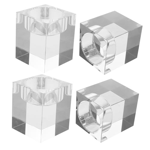 OSOLADY Elegante Teelichthalter Aus Kristall Quadratisch Für Die Inneneinrichtung Hochzeit Kaffeetisch Abendessen Votivkerzenhalter OSOLADY Elegante Teelichthalter Aus Kristall Quadratisch Für Die Inneneinrichtung Hochzeit Kaffeetisch Abendessen Votivkerzenhalter von OSOLADY