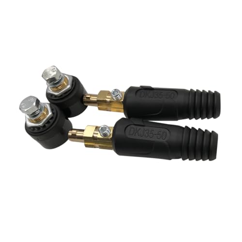 OSOLADY 4 Stück Schnellanschluss Kabelstecker Panel Steckdose Kompatibel für Schweißgeräte Hohe Elektrische Leitfähigkeit Hitzebeständig Isoliert Verbindung für Schweißarbeiten OSOLADY 4 Stück Schnellanschluss Kabelstecker Panel Steckdose Kompatibel für Schweißgeräte Hohe Elektrische Leitfähigkeit Hitzebeständig Isoliert Verbindung für Schweißarbeiten von OSOLADY