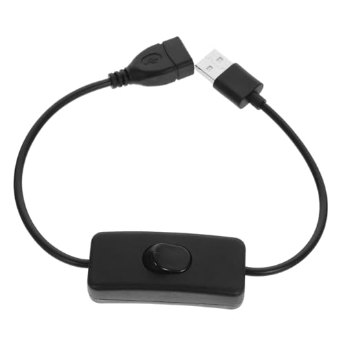 OSOLADY Schalter Wippe 4 Stück Schreibtischlampenkabel Mehrere Geräte USB Splitter USB Auf USB c Kabel Stromkabel USB c Ladegerät Einziehbare Station Multi Ladegerät Magnetische Kabelbinder USB von OSOLADY