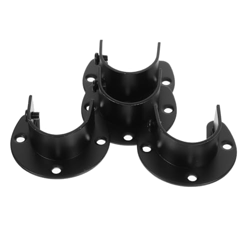 OSOLADY 4 Stück Teiliges Edelstahl Wandhalter für Handtuchstangen und Duschvorhangstangen Robuste Halterung für Kleiderstangen Einfach zu Montieren Vielseitig Einsetzbar im Bad und OSOLADY 4 Stück Teiliges Edelstahl Wandhalter für Handtuchstangen und Duschvorhangstangen Robuste Halterung für Kleiderstangen Einfach zu Montieren Vielseitig Einsetzbar im Bad und von OSOLADY