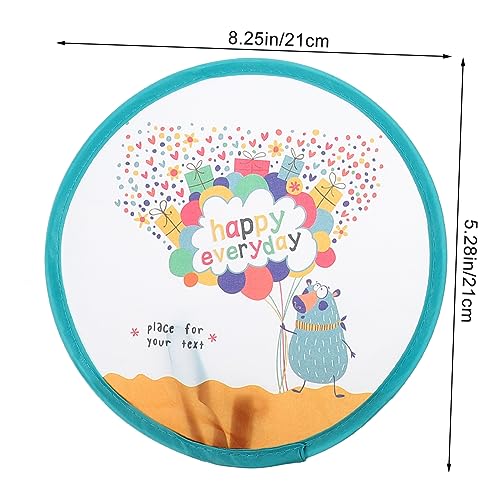 OSOLADY 4 Stück Teiliges Faltbarer Runder Handfächer aus Strapazierfähigem Polyester Kompakt und Leicht Dekorativ für Hochzeit Tanz Sommerreisen Fotorequisiten und Alltag OSOLADY 4 Stück Teiliges Faltbarer Runder Handfächer aus Strapazierfähigem Polyester Kompakt und Leicht Dekorativ für Hochzeit Tanz Sommerreisen Fotorequisiten und Alltag von OSOLADY