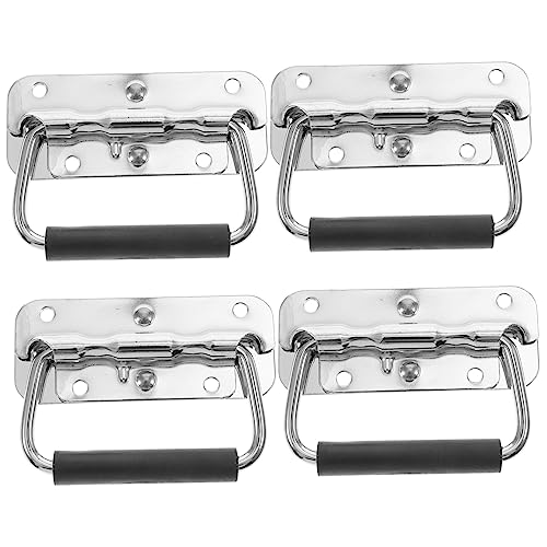 OSOLADY 4 Stück Teiliges Federbelasteter Oberflächenmontage Griffe für Boote Kisten Schränke Ergonomisches Design für Einfache Installation Komfortable Handhabung OSOLADY 4 Stück Teiliges Federbelasteter Oberflächenmontage Griffe für Boote Kisten Schränke Ergonomisches Design für Einfache Installation Komfortable Handhabung von OSOLADY