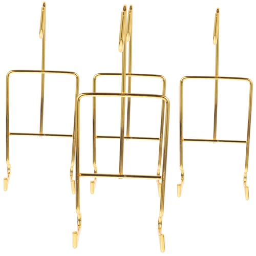 OSOLADY 4 Stück Teiliges Kaffeetassen regal aus Langlebigem Material Eleganter Abtropfhalter mit Praktischem Mug haken Platzsparend für Küche Büro Bar und Wohnzimmer Geeignet von OSOLADY