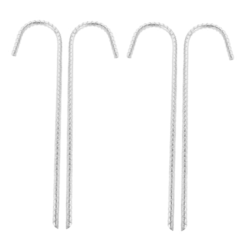 OSOLADY 4 Stück Trampolin-erdpfähle: 8 Mm Dicke Eisenanker Für Den Außenbereich – Robuste, Wetterfeste Sicherungsspikes Für Trampoline, Pavillons Und Campingausrüstung OSOLADY 4 Stück Trampolin-erdpfähle: 8 Mm Dicke Eisenanker Für Den Außenbereich – Robuste, Wetterfeste Sicherungsspikes Für Trampoline, Pavillons Und Campingausrüstung von OSOLADY