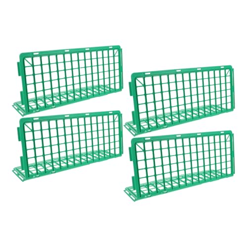 OSOLADY 4-teiliger Gemüseaufbewahrungs-Organizer: Obstregalzaun Aus Kunststoff Zur Lebensmittelpräsentation – Platzsparendes Geländer Für Den Einsatz Im Supermarkt Und in Der Küche OSOLADY 4-teiliger Gemüseaufbewahrungs-Organizer: Obstregalzaun Aus Kunststoff Zur Lebensmittelpräsentation – Platzsparendes Geländer Für Den Einsatz Im Supermarkt Und in Der Küche von OSOLADY