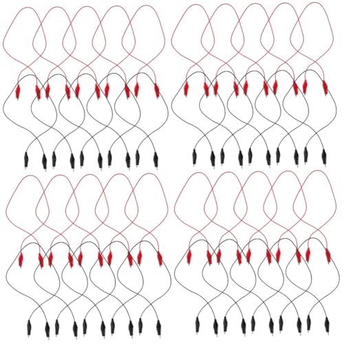 OSOLADY 40 STK Netzkabel Mit Krokodilklemme Isolierter Draht Elektrische Prüfschaltung Labordrahtausrüstung Physik Labor Schaltungsdraht Laborgeräte Strom-demonstrationskabel Drahtseil PVC OSOLADY 40 STK Netzkabel Mit Krokodilklemme Isolierter Draht Elektrische Prüfschaltung Labordrahtausrüstung Physik Labor Schaltungsdraht Laborgeräte Strom-demonstrationskabel Drahtseil PVC von OSOLADY