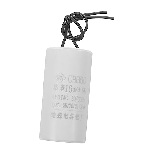 OSOLADY 450V Ac Kondensator Μf für Waschmaschine Wasserpumpe Motor Einsetzbar Wärmebeständig Langlebig Einfache Verdrahtung Stabile OSOLADY 450V Ac Kondensator Μf für Waschmaschine Wasserpumpe Motor Einsetzbar Wärmebeständig Langlebig Einfache Verdrahtung Stabile von OSOLADY
