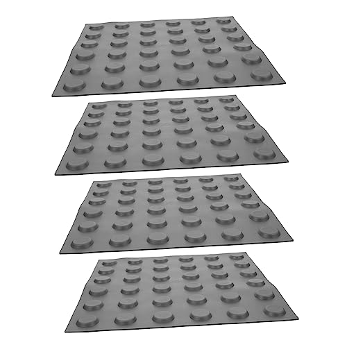 OSOLADY 4Blätter Bodenaufkleber für Straßen Multifunktionale Blindplatten Selbstklebend mit Runden für Gehwege OSOLADY 4Blätter Bodenaufkleber für Straßen Multifunktionale Blindplatten Selbstklebend mit Runden für Gehwege von OSOLADY