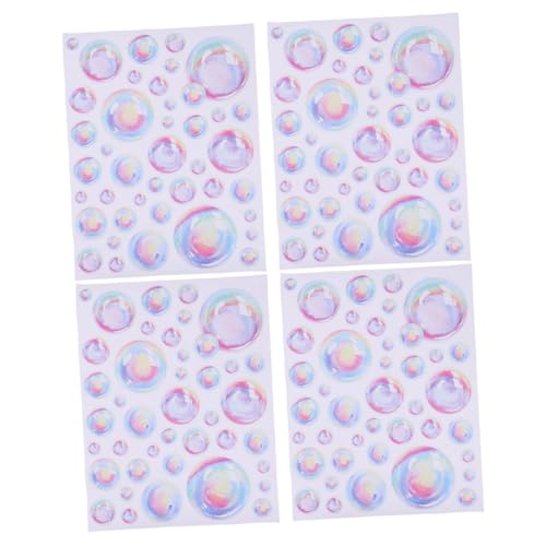 OSOLADY 4Blätter Wandaufkleber Teiliges mit Ozeanmotiv für Badezimmerdekoration Selbstklebend Abnehmbar für DIY Projekte und Kinderzimmergestaltung OSOLADY 4Blätter Wandaufkleber Teiliges mit Ozeanmotiv für Badezimmerdekoration Selbstklebend Abnehmbar für DIY Projekte und Kinderzimmergestaltung von OSOLADY