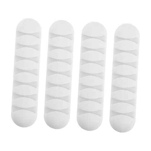 OSOLADY 4Stücke Desktop Kabelhalter Selbstklebende Kabelorganisatoren Für Effizientes Kabelmanagement Für Zuhause Büro Zur Optimalen Speicherung OSOLADY 4Stücke Desktop Kabelhalter Selbstklebende Kabelorganisatoren Für Effizientes Kabelmanagement Für Zuhause Büro Zur Optimalen Speicherung von OSOLADY