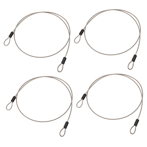 OSOLADY 4Stücke Hängende Drähte Multifunktionale Kabel für Outdoor Anwendungen Korrosionsbeständig Leichtes Design für Einfache Handhabung von OSOLADY