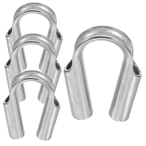 OSOLADY 4Stücke Kabelkausche Fingerhut Kragen für Drahtseile Einfache Installation Robuste Bauweise für OSOLADY 4Stücke Kabelkausche Fingerhut Kragen für Drahtseile Einfache Installation Robuste Bauweise für von OSOLADY