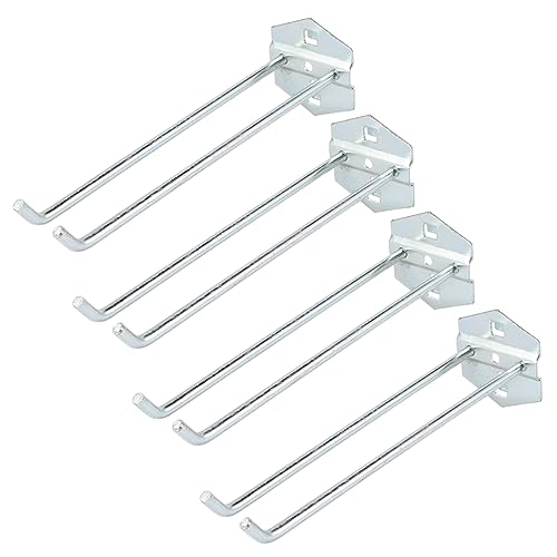 OSOLADY 4Stücke Teiliges Wandhaken aus Stahl für Lochwand Robuste Aufbewahrungslösung für Garage und Hobbyraum zum Organisieren von Werkzeugen und Bastelmaterialien OSOLADY 4Stücke Teiliges Wandhaken aus Stahl für Lochwand Robuste Aufbewahrungslösung für Garage und Hobbyraum zum Organisieren von Werkzeugen und Bastelmaterialien von OSOLADY