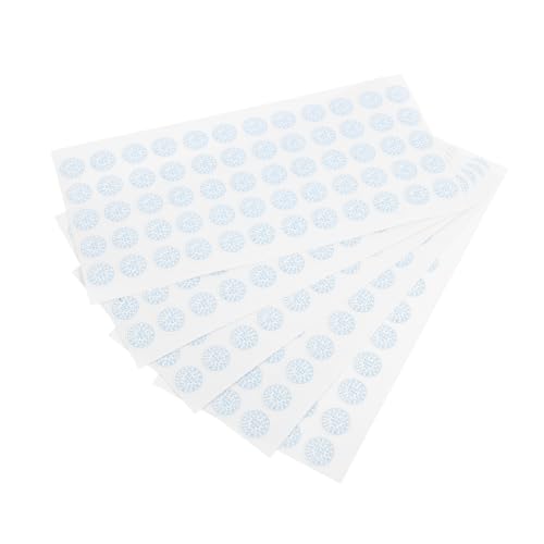 OSOLADY Service-Aufkleber Sicherheitssiegel Mit Informationen Für Elektronik Möbel Und Spielzeug 5 Bögen Rund Zum Aufreißen von OSOLADY