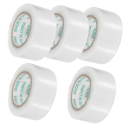 OSOLADY 5 Rollen Hochleistungs-Packband verpackungsmaterial parcel tape Sichere Verpackung Versandband strapazierfähiges Versandklebeband Verpackungsband für den Umzug bopp OSOLADY 5 Rollen Hochleistungs-Packband verpackungsmaterial parcel tape Sichere Verpackung Versandband strapazierfähiges Versandklebeband Verpackungsband für den Umzug bopp von OSOLADY