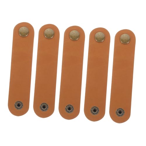 OSOLADY 5 Stück Kabelabschlussvorrichtung Kunstleder Kabelbänder Wiederverwendbare Kabelhalter Kabel Organizer Gurte Kabel Befestigungsbänder Kabel Organizer Gurte Kabelwickel OSOLADY 5 Stück Kabelabschlussvorrichtung Kunstleder Kabelbänder Wiederverwendbare Kabelhalter Kabel Organizer Gurte Kabel Befestigungsbänder Kabel Organizer Gurte Kabelwickel von OSOLADY
