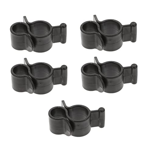 OSOLADY 5 Stück Outdoor S Haken für Lichterketten Robuste Clips für Wohnmobile Gartenpartys und Kleidungshaken Schwarz Wiederverwendbar OSOLADY 5 Stück Outdoor S Haken für Lichterketten Robuste Clips für Wohnmobile Gartenpartys und Kleidungshaken Schwarz Wiederverwendbar von OSOLADY