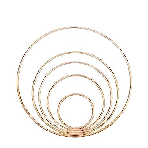 OSOLADY 5 Stücke Zubehör Name Liefert Kleine Erwachsene Hoop Catcher Macrame Handwerk Eisen Ring Goldene OSOLADY 5 Stücke Zubehör Name Liefert Kleine Erwachsene Hoop Catcher Macrame Handwerk Eisen Ring Goldene von OSOLADY